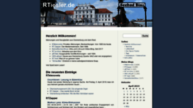 What Rtiesler.de website looked like in 2019 (5 years ago)
