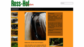 What Ross-hof.de website looked like in 2019 (5 years ago)