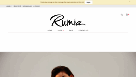 What Rumia.com.au website looked like in 2019 (5 years ago)