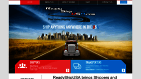 What Readyshipusa.com website looked like in 2019 (5 years ago)
