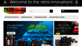 What Retroelectronik.com website looked like in 2019 (5 years ago)