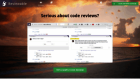 What Reviewable.io website looked like in 2019 (5 years ago)
