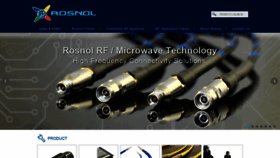 What Rosnol.com website looked like in 2019 (5 years ago)