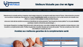 What Remboursements-mutuelle.com website looked like in 2019 (5 years ago)