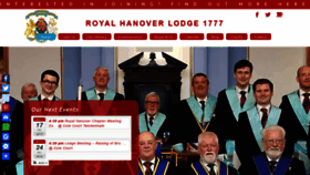 What Royalhanoverlodge.com website looked like in 2019 (5 years ago)