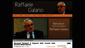 What Raffaelegalano.it website looked like in 2019 (5 years ago)