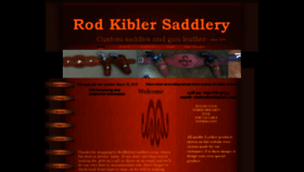 What Rodkiblersaddlery.com website looked like in 2019 (5 years ago)