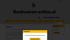 What Rookwaren-online.nl website looked like in 2019 (5 years ago)