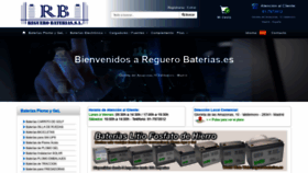 What Reguerobaterias.es website looked like in 2019 (4 years ago)