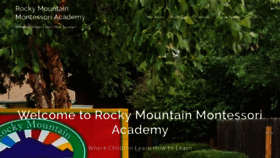 What Rm-montessori.com website looked like in 2019 (5 years ago)