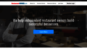 What Restaurantowner.com website looked like in 2019 (5 years ago)