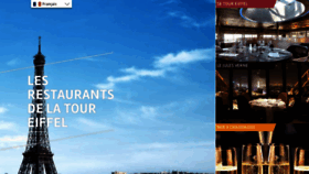 What Restaurants-toureiffel.com website looked like in 2019 (5 years ago)