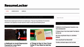 What Resumelocker.com website looked like in 2019 (4 years ago)