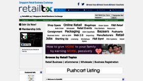 What Retailbx.sg website looked like in 2019 (4 years ago)