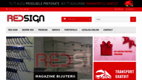 What Red-sign.ro website looked like in 2019 (5 years ago)