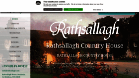 What Rathsallagh.com website looked like in 2019 (4 years ago)