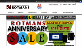 What Rotmans.com website looked like in 2019 (4 years ago)