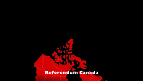 What Referendumcanada.ca website looked like in 2019 (4 years ago)