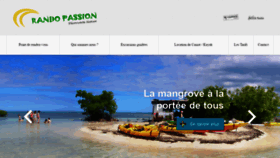 What Randopassion.fr website looked like in 2019 (4 years ago)