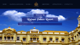 What Rajvantpalace.com website looked like in 2019 (5 years ago)