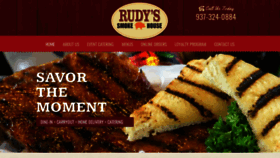 What Rudyssmokehouse.com website looked like in 2019 (4 years ago)
