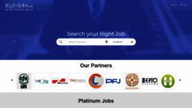 What Rightjobs.pk website looked like in 2019 (4 years ago)