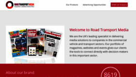 What Roadtransportmedia.co.uk website looked like in 2019 (7 years ago)