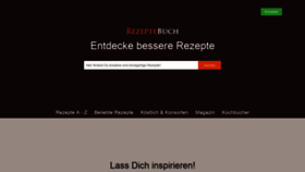 What Rezeptebuch.com website looked like in 2019 (4 years ago)