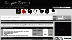 What Ranger-forums.com website looked like in 2019 (4 years ago)