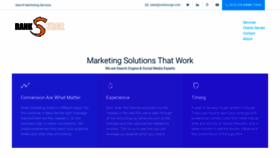 What Ranksurge.com website looked like in 2019 (4 years ago)