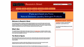 What Rauzulusstreet.com website looked like in 2019 (4 years ago)