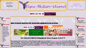 What Reiki-voyance.com website looked like in 2019 (4 years ago)