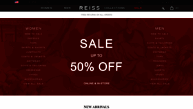 What Reiss.co.uk website looked like in 2019 (4 years ago)