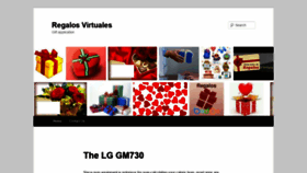 What Regalosvirtuales.com website looked like in 2019 (4 years ago)