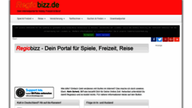 What Regiobizz.de website looked like in 2019 (4 years ago)