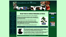 What Relaxation-at-home.com website looked like in 2019 (4 years ago)