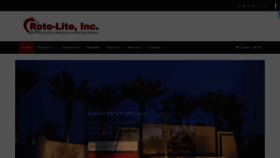 What Rotoliteinc.com website looked like in 2019 (4 years ago)
