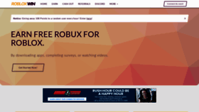 What Robloxwin.com website looked like in 2019 (4 years ago)
