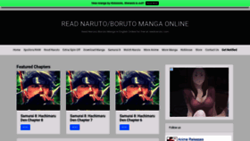 What Readnaruto.com website looked like in 2019 (4 years ago)