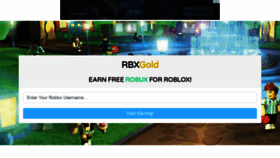 What Rbxgold.com website looked like in 2019 (4 years ago)