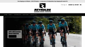 What Reynoldscycling.com website looked like in 2019 (4 years ago)