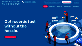 What Recordrs.com website looked like in 2019 (4 years ago)