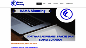 What Rama-akunting.co.id website looked like in 2019 (4 years ago)