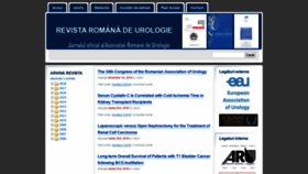 What Revista-urologia.ro website looked like in 2019 (4 years ago)