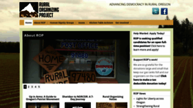 What Rop.org website looked like in 2019 (4 years ago)
