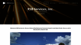 What Rsbservices.net website looked like in 2019 (4 years ago)