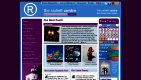 What Radlettcentre.co.uk website looked like in 2019 (4 years ago)