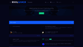 What Rivalgamer.com website looked like in 2019 (4 years ago)