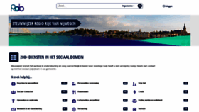 What Regiorijkvannijmegen.steunwijzer.nl website looked like in 2019 (4 years ago)