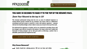 What Reszoome.com website looked like in 2019 (4 years ago)